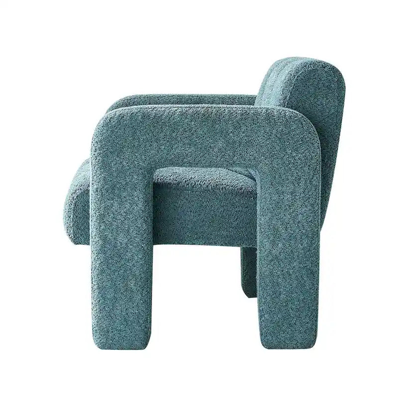 Green Modern 31.1 Accent Chair with High-Density Foam