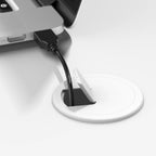 72W L Shaped Computer Desk with Storage