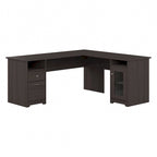 72W L Shaped Computer Desk with Storage