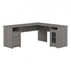 72W L Shaped Computer Desk with Storage