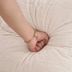 Luxury Chenille Fabric Sofa,4 Seater Modular Curved Sectional Couch