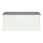 Traditional Wood Cabinet with Baskets