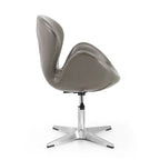 Comfort Chrome Adjustable Swivel Chair (Set of 2)