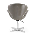 Comfort Chrome Adjustable Swivel Chair (Set of 2)