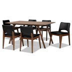 Mid-Century Modern 7-Piece Dining Set