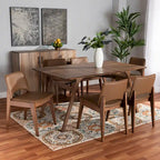 Mid-Century Modern 7-Piece Dining Set