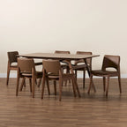 Mid-Century Modern 7-Piece Dining Set