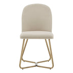 Gold Metal Dining Chair (Set of 2)