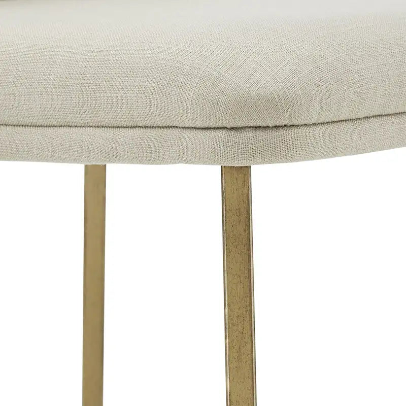 Gold Metal Dining Chair (Set of 2)