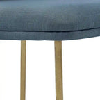 Gold Metal Dining Chair (Set of 2)