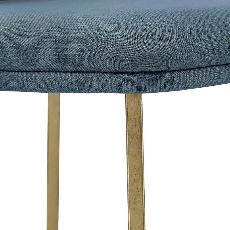 Gold Metal Dining Chair (Set of 2)