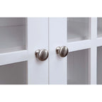 Deluxe TV Stand with Storage Cabinets and Shelf for TVs up to 55 Inches