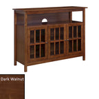 Deluxe TV Stand with Storage Cabinets and Shelf for TVs up to 55 Inches