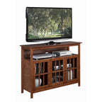 Deluxe TV Stand with Storage Cabinets and Shelf for TVs up to 55 Inches