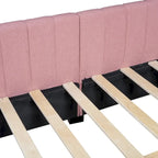 Full Size Upholstered Daybed with 2 Storage Drawers Sofa Bed Frame