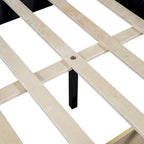 Full Size Upholstered Daybed with 2 Storage Drawers Sofa Bed Frame