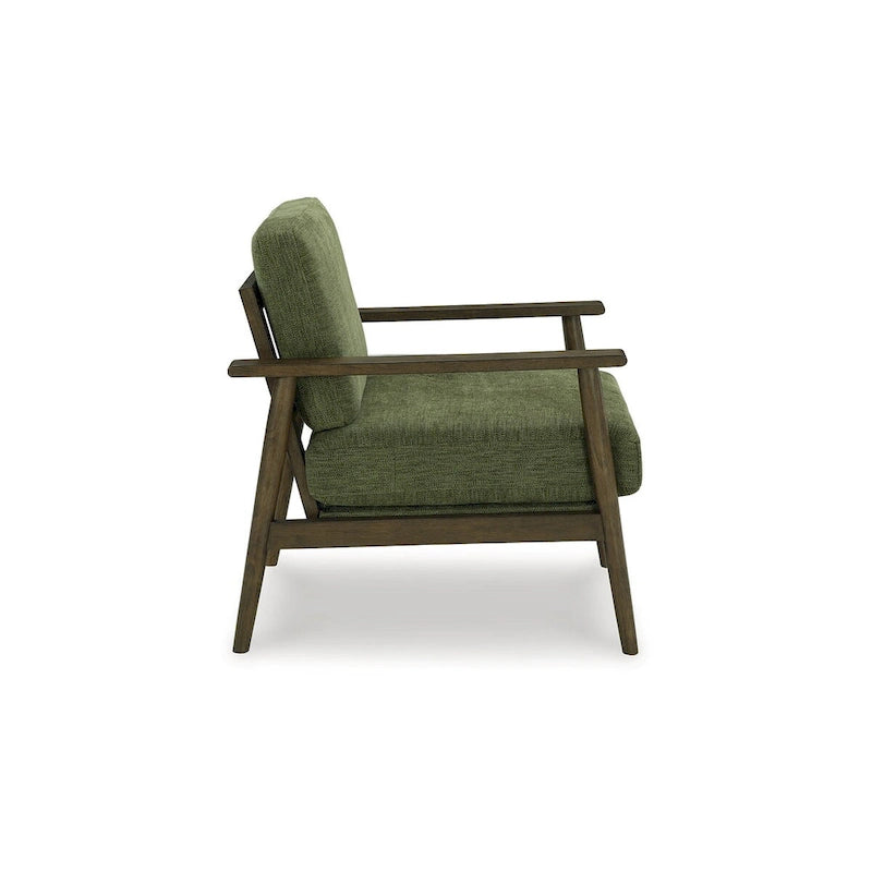 Green Accent Chair - 24.88 W x 30.88 D x 34 H