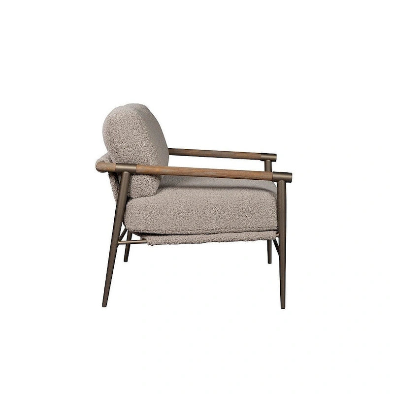 Upholstered Occasional Chair, Gray Wash