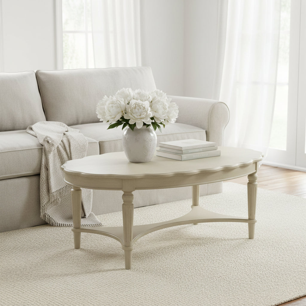Coffee Table in Antique White