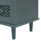 7 Drawer Cabinet,With Black Metal Handle