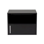 Set of 2 Wall-mounted Wooden Nightstand